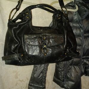 Hayden Harnett leather bag.